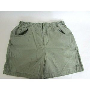 Women's Casual Green Shorts